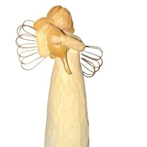 Willow Tree Angel‎ of Friendship Figurine by Susan Lordi 1999 Brown